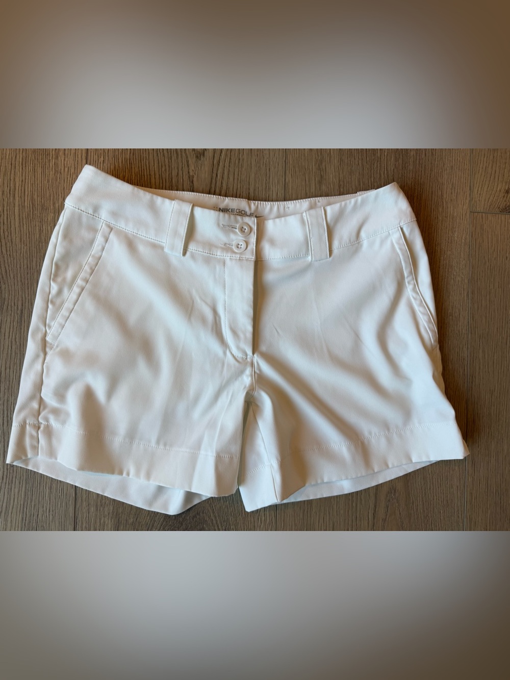 Nike Golf Tour Performance Dri-FIT White Shorts Women’s Size 4